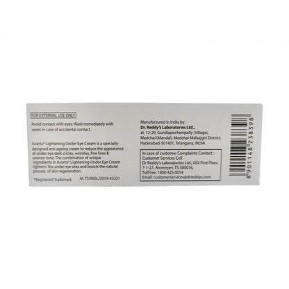 Dr. Reddy's Avarta Under Eye Cream 10g